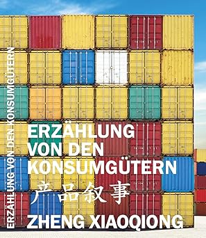 Container gestapelt Erzählung von den Konsumgütern